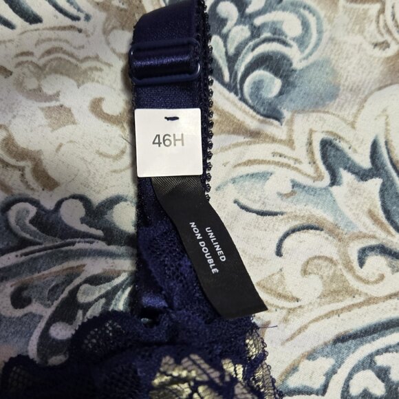 Addition Elle Dessse Navy Bra (size 46H) - Picture 4 of 7